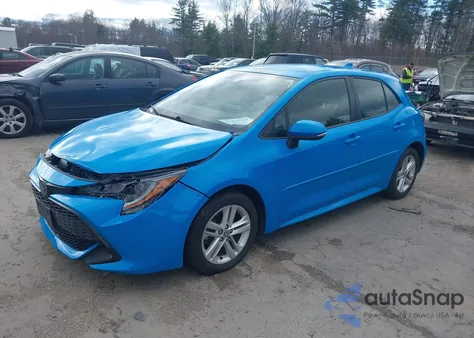 2021 Toyota Corolla Se from USA, damaged, VIN JTNB4MBE2M3110884